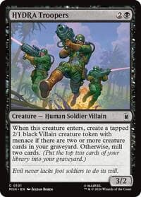 HYDRA Troopers - Marvel Super Heroes - Magic: The Gathering card
