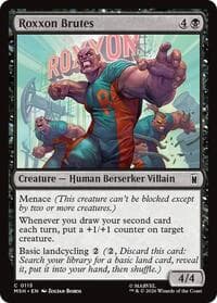 Roxxon Brutes - Marvel Super Heroes - Magic: The Gathering card