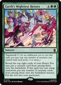 Earth's Mightiest Heroes - Marvel Super Heroes - Magic: The Gathering card