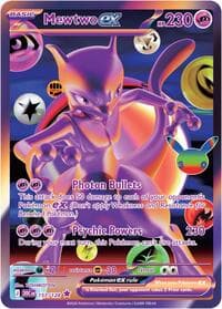 Mewtwo ex - ME: 30th Celebration - Pokemon card