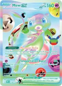 Mew ex - ME: 30th Celebration - Pokemon card