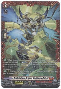 Sealed Blaze Dragon, Halibadra Balaht - D Promo Cards - Cardfight Vanguard card
