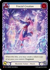 Fractal Creation (Extended Art) - Omens of the Third Age - Flesh and Blood TCG card
