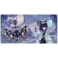 Pokemon TCG: Pokemon Center Exclusive - Gwynn and Mega Chandelure Playmat - Pokemon International Playmats - Playmats card