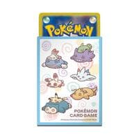 Pokemon TCG: Pokemon Center Japan: Exhausted Pokemon (Blue) (64 Pack) - Pokemon International Card Sleeves - Card Sleeves card