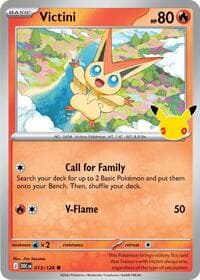 Victini - ME: 30th Celebration - Pokemon card