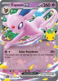 Espeon ex - ME: 30th Celebration - Pokemon card