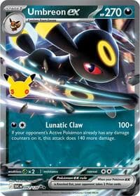 Umbreon ex - ME: 30th Celebration - Pokemon card