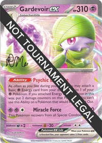 Gardevoir ex - 2025 (Riley McKay) [Gold Stamped] - World Championship Decks - Pokemon card