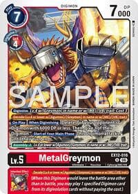 MetalGreymon - Digital World Shambala - Digimon Card Game card