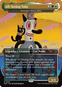 All-Seeing Toby - Sovereign Okinec Ahau - Secret Lair Drop Series - Magic: The Gathering card