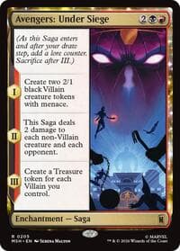 Avengers: Under Siege - Marvel Super Heroes - Magic: The Gathering card