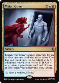 Vision Quest - Marvel Super Heroes - Magic: The Gathering card