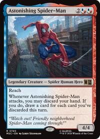 Astonishing Spider-Man - Commander: Marvel Super Heroes - Magic: The Gathering card