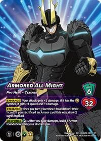 Armored All Might - Challenger Series: My Hero Academia - Final Battle - UniVersus card