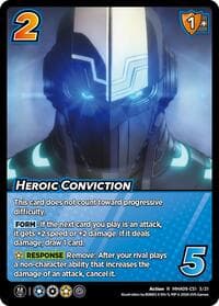 Heroic Conviction - Challenger Series: My Hero Academia - Final Battle - UniVersus card