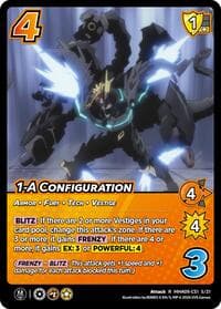1-A Configuration - Challenger Series: My Hero Academia - Final Battle - UniVersus card