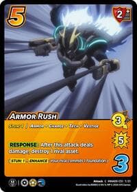 Armor Rush - Challenger Series: My Hero Academia - Final Battle - UniVersus card