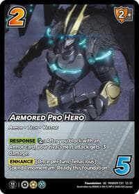 Armored Pro Hero - Challenger Series: My Hero Academia - Final Battle - UniVersus card