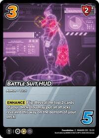 Battle Suit HUD - Challenger Series: My Hero Academia - Final Battle - UniVersus card
