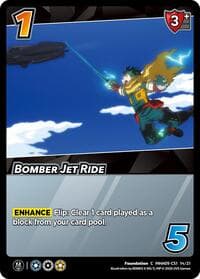 Bomber Jet Ride - Challenger Series: My Hero Academia - Final Battle - UniVersus card