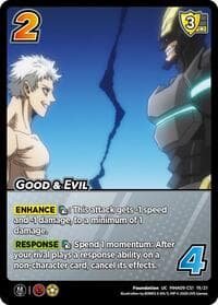 Good & Evil (19/21) - Challenger Series: My Hero Academia - Final Battle - UniVersus card