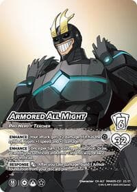 Armored All Might (Alternative Art) - Challenger Series: My Hero Academia - Final Battle - UniVersus card