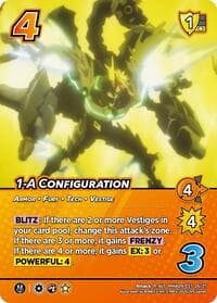 1-A Configuration (Alternative Art) - Challenger Series: My Hero Academia - Final Battle - UniVersus card