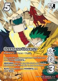 Overdrive Uppercut (Alternative Art) - Challenger Series: My Hero Academia - Final Battle - UniVersus card