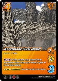 Appendage Onslaught - Challenger Series: My Hero Academia - Final Battle - UniVersus card