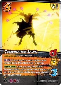 Combination Salvo - Challenger Series: My Hero Academia - Final Battle - UniVersus card