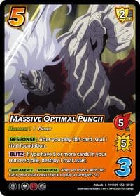 Massive Optimal Punch - Challenger Series: My Hero Academia - Final Battle - UniVersus card