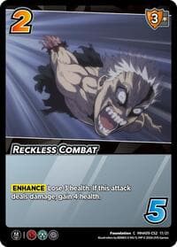 Reckless Combat - Challenger Series: My Hero Academia - Final Battle - UniVersus card