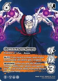 Combination Salvo (Alternative Art) - Challenger Series: My Hero Academia - Final Battle - UniVersus card