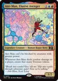 Ant-Man, Elusive Avenger - Commander: Marvel Super Heroes - Magic: The Gathering card