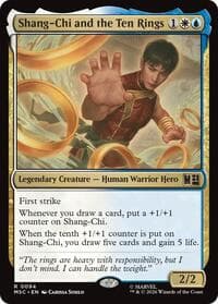 Shang-Chi and the Ten Rings - Commander: Marvel Super Heroes - Magic: The Gathering card