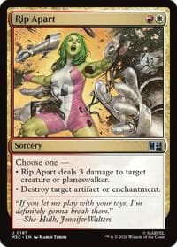 Rip Apart (Surge Foil) - Commander: Marvel Super Heroes - Magic: The Gathering card