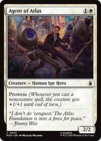 Agent of Atlas - Marvel Super Heroes - Magic: The Gathering card