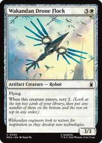 Wakandan Drone Flock - Marvel Super Heroes - Magic: The Gathering card