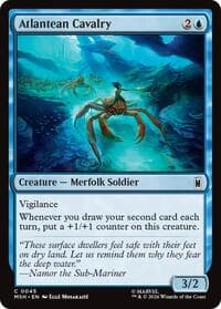 Atlantean Cavalry - Marvel Super Heroes - Magic: The Gathering card