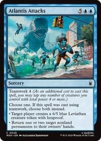 Atlantis Attacks - Marvel Super Heroes - Magic: The Gathering card