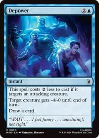 Depower - Marvel Super Heroes - Magic: The Gathering card