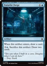 Futurist Forge - Marvel Super Heroes - Magic: The Gathering card