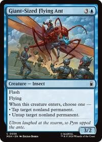 Giant-Sized Flying Ant - Marvel Super Heroes - Magic: The Gathering card