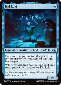 Kid Loki - Marvel Super Heroes - Magic: The Gathering card