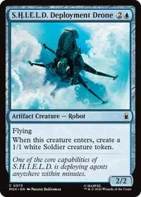 S.H.I.E.L.D. Deployment Drone - Marvel Super Heroes - Magic: The Gathering card