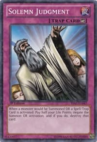 Solemn Judgment (Starfoil) - Battle Pack: Epic Dawn - YuGiOh card
