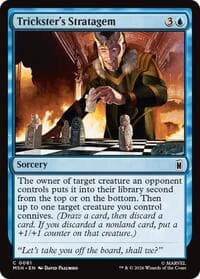 Trickster's Stratagem - Marvel Super Heroes - Magic: The Gathering card