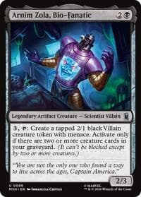 Arnim Zola, Bio-Fanatic - Marvel Super Heroes - Magic: The Gathering card