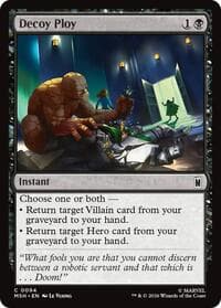 Decoy Ploy - Marvel Super Heroes - Magic: The Gathering card